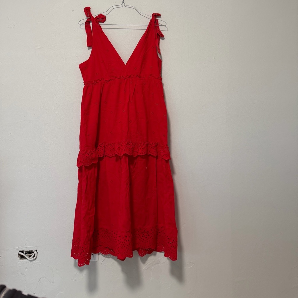 Zara Bold Red Top